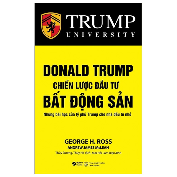 Fahasa - donald trump - chiến lược đầu tư bất động sản