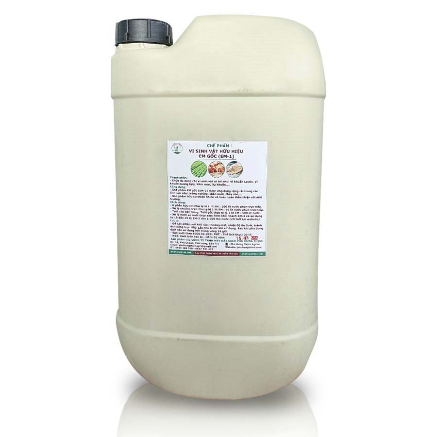 Chế phẩm em gốc , em-1 mật độ vi sinh cao