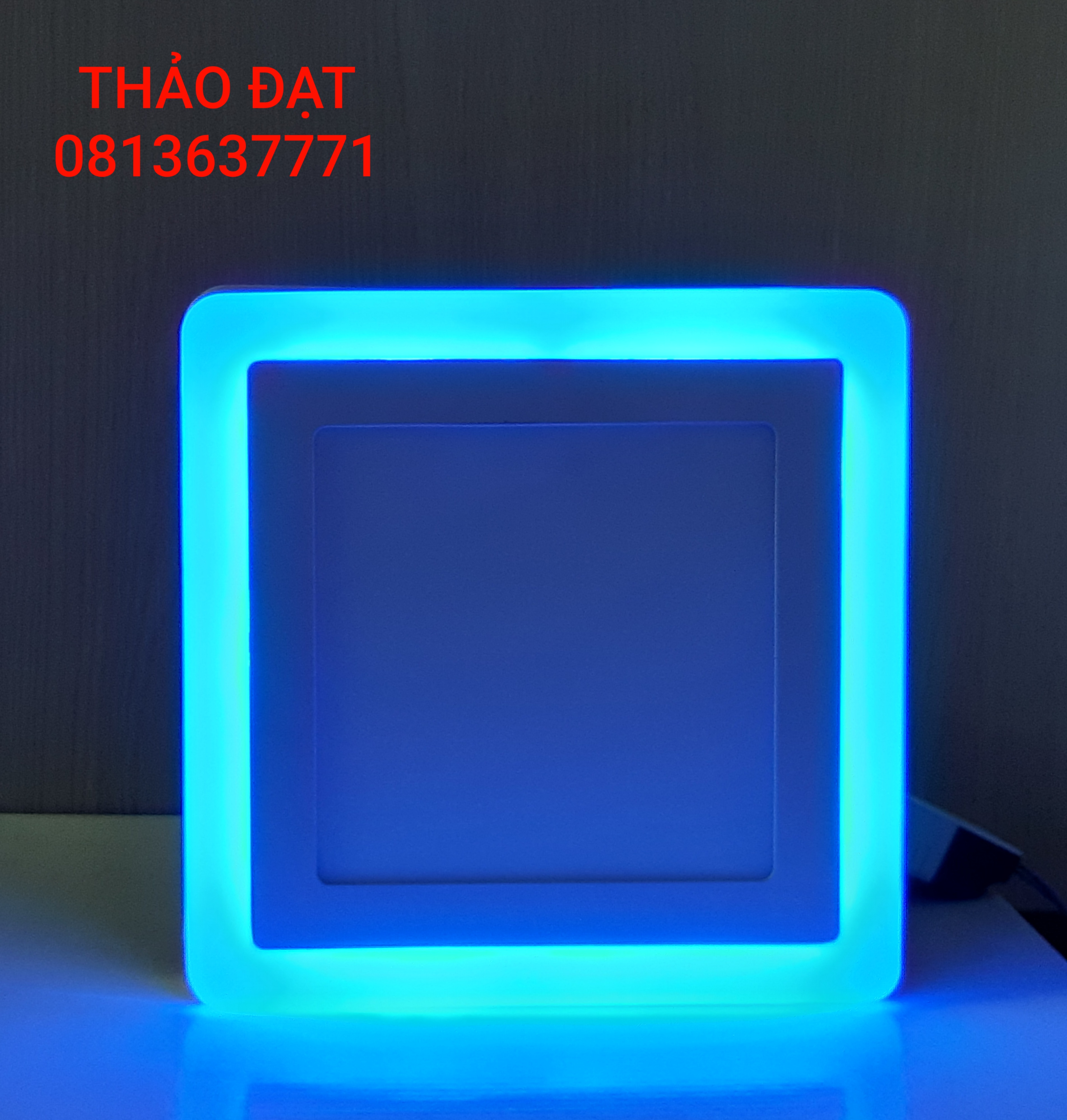 ĐÈN LED ỐP + ÂM TRẦN  - 3 CHẾ ĐỘ MÀU 12W+4W