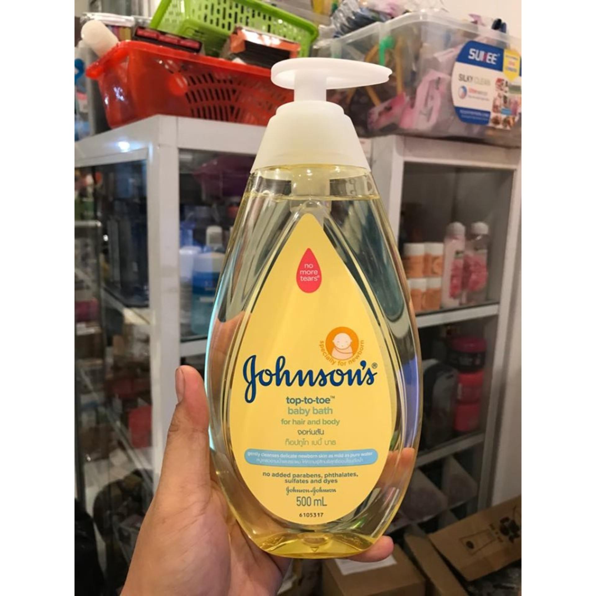Tắm Gội Johnson Baby 500Ml