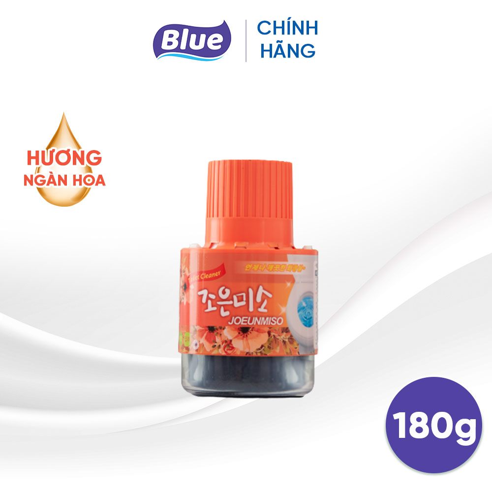Chai Thả Tẩy Bồn Cầu Toilet Joeunmiso 180G Hương Ngàn Hoa - Tẩy ố, Diệt khuẩn, Làm Thơm Toilet