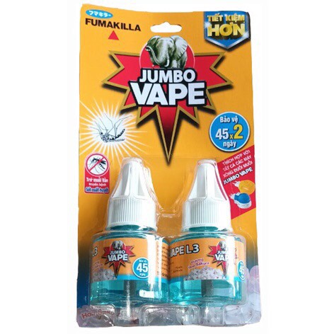 2 lọ Tinh dầu đuổi muỗit xông đuỗi muỗi JUMBO