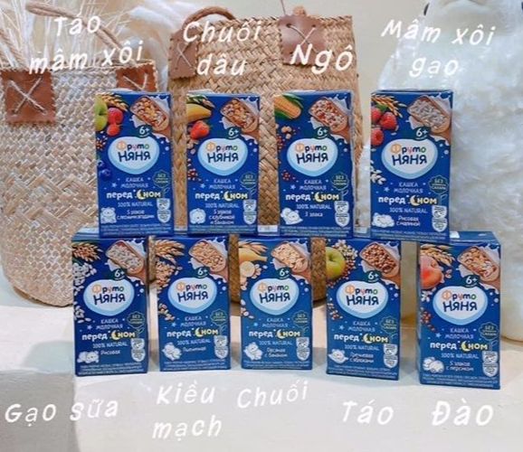 SALE SỮA FRUTO ĐÊM NGA 200ml mẫu mới- dành cho bé từ 6m+