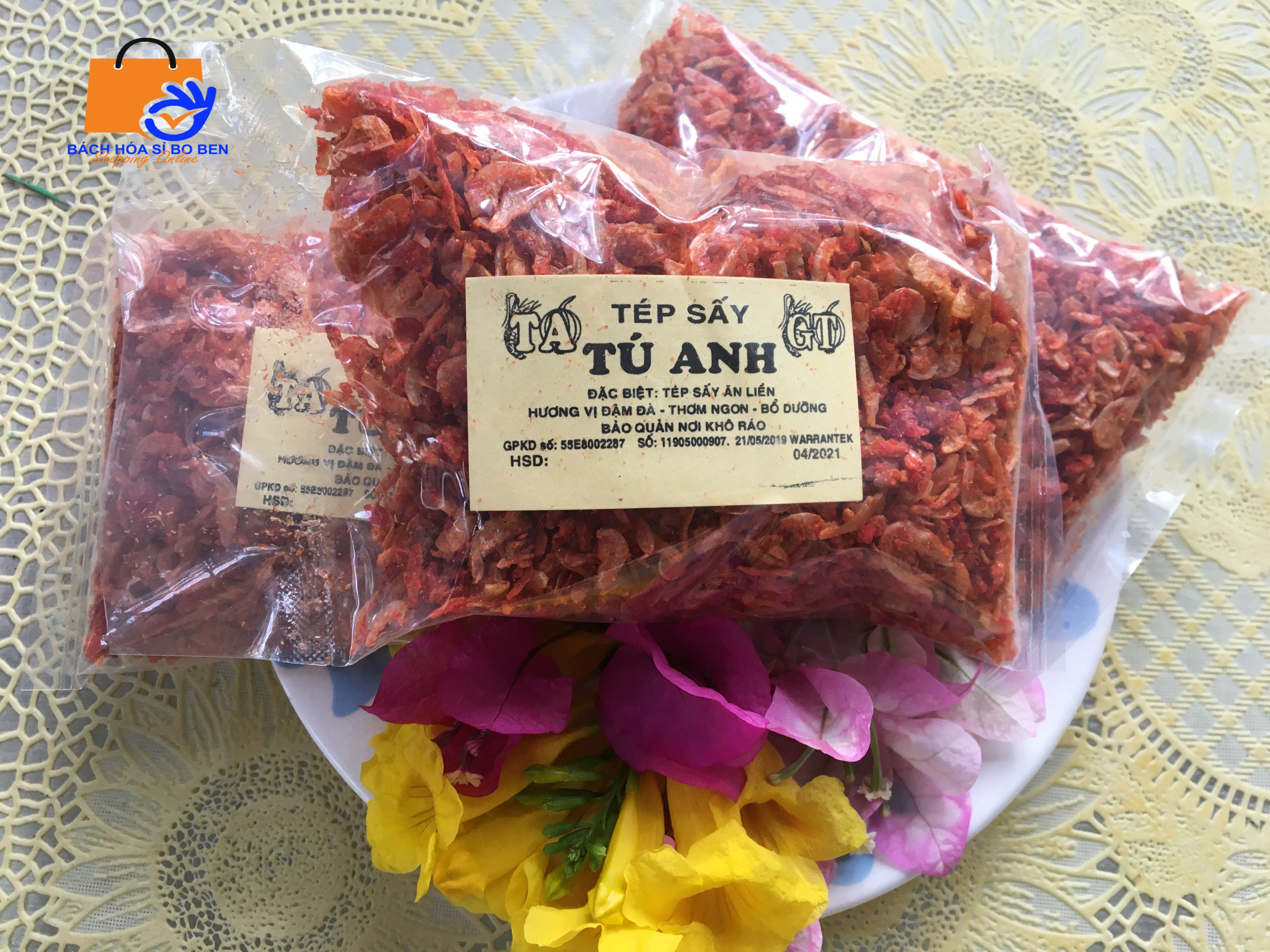 100G TÉP SẤY ĂN LIỀN THƠM NGON BẾN TRE - BÁCH HÓA SỈ BO BEN
