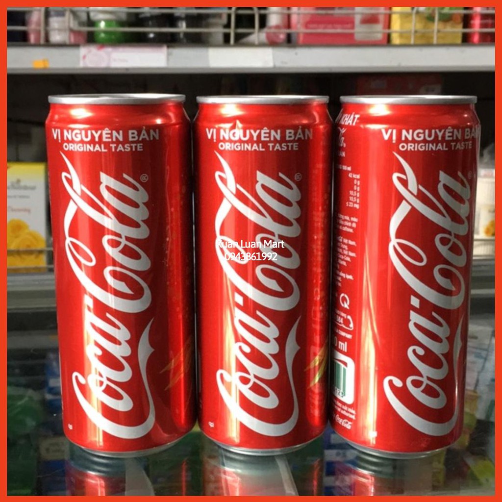 Nước Ngọt Coca Vị Nguyên Bản Lon 330ml
