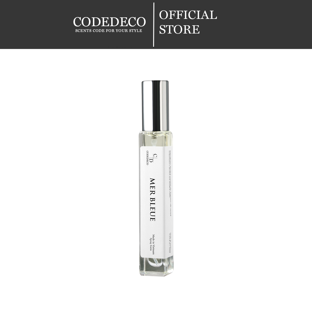 Tinh dầu nước hoa codedeco mer bleue 10ml phóng khoáng, nam tính