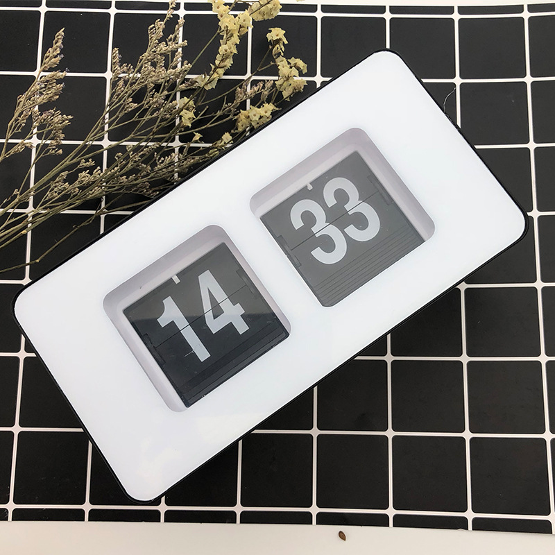 [HCM]Đồng hồ để bàn hoặc treo tường lá lật Flip Clock.