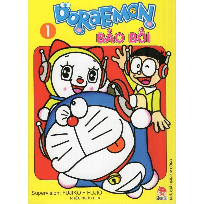 Sách -Truyện tranh Doraemon bảo bối - Tập 1