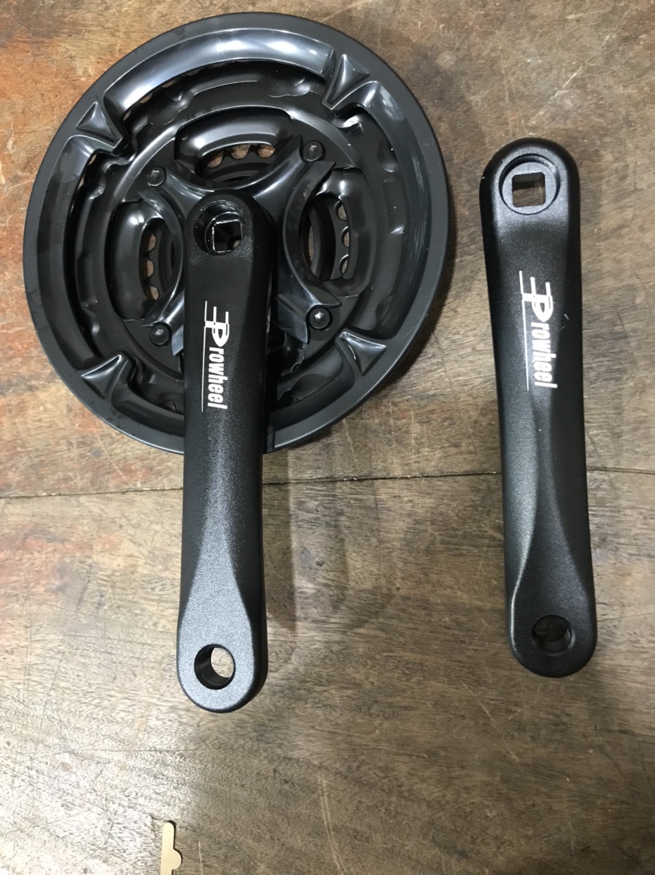 Đùi đĩa xe đạp nhôm 3 tầng 42 răng prowheel loại xịn