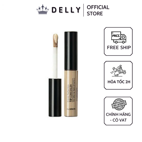 Kem Che Khuyết Điểm The Saem Cover Perfection Tip Concealer Spf 8Pa++ ( Chính Hãng Hàn Quốc )