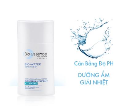Kem chống nắng dưỡng ẩm bio-essence bio-water b5 spf50+ pa++ 40ml
