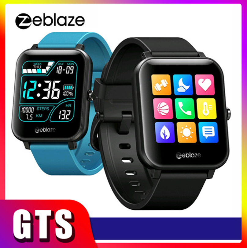 Đồng hồ thông minh Zeblaze GTS màn hình 1.54'' HD có thể nghe gọi bluetooth 4.0, thời lượng pin 10 ngày