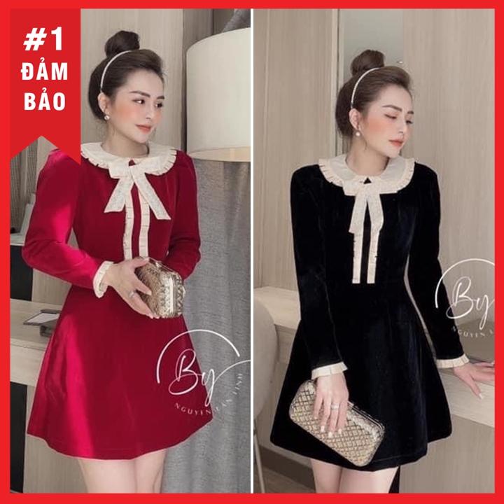 Đầm dự tiệc tiểu thư điệu đà, nổi bật đủ size 30 đến 72kg - 80961