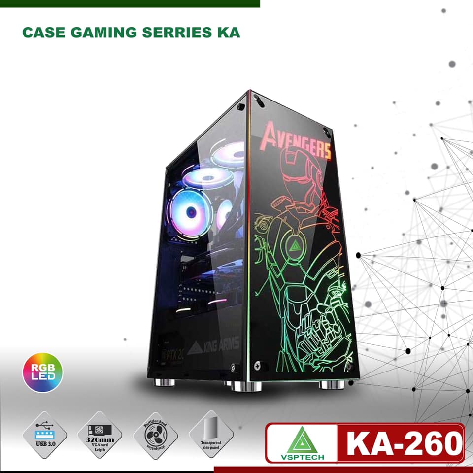Case máy tính ka 260 avengers