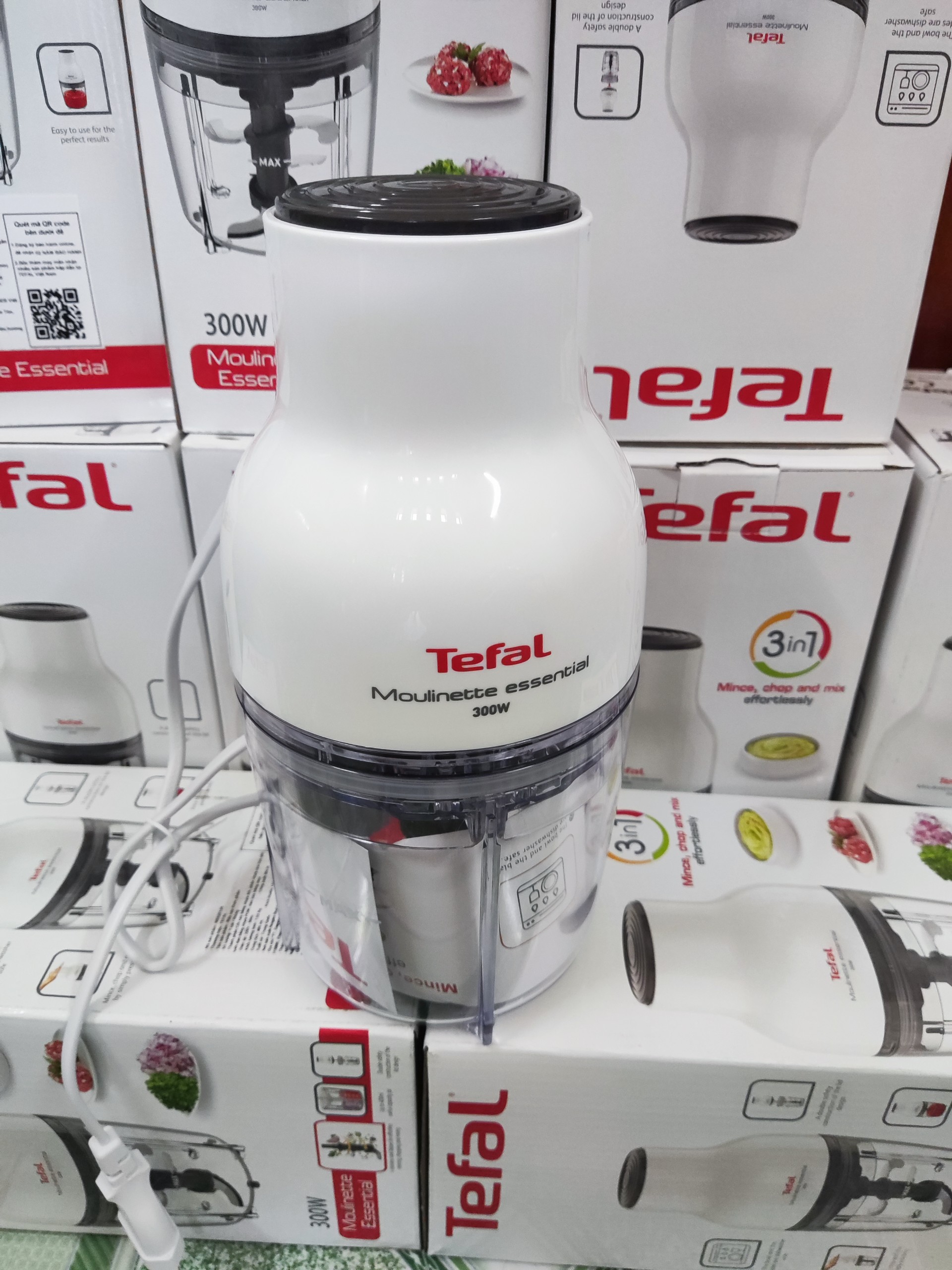Máy xay thực phẩm tefal essential mb520138