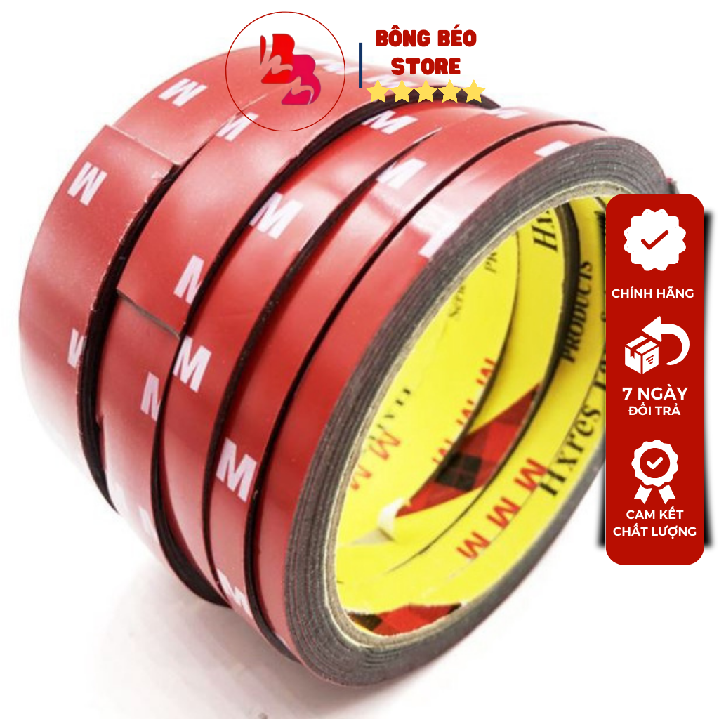 Keo dán cường lực 2 mặt 3m siêu dính