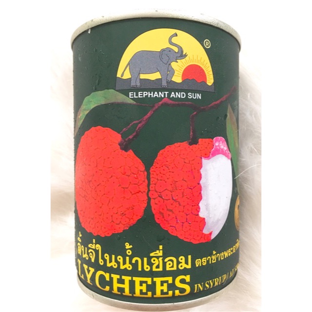 Trái vải đóng lon Thái Lan 565g