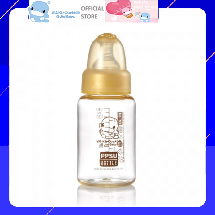Bình sữa cổ thường ppsu kuku ku5831 - 140ml