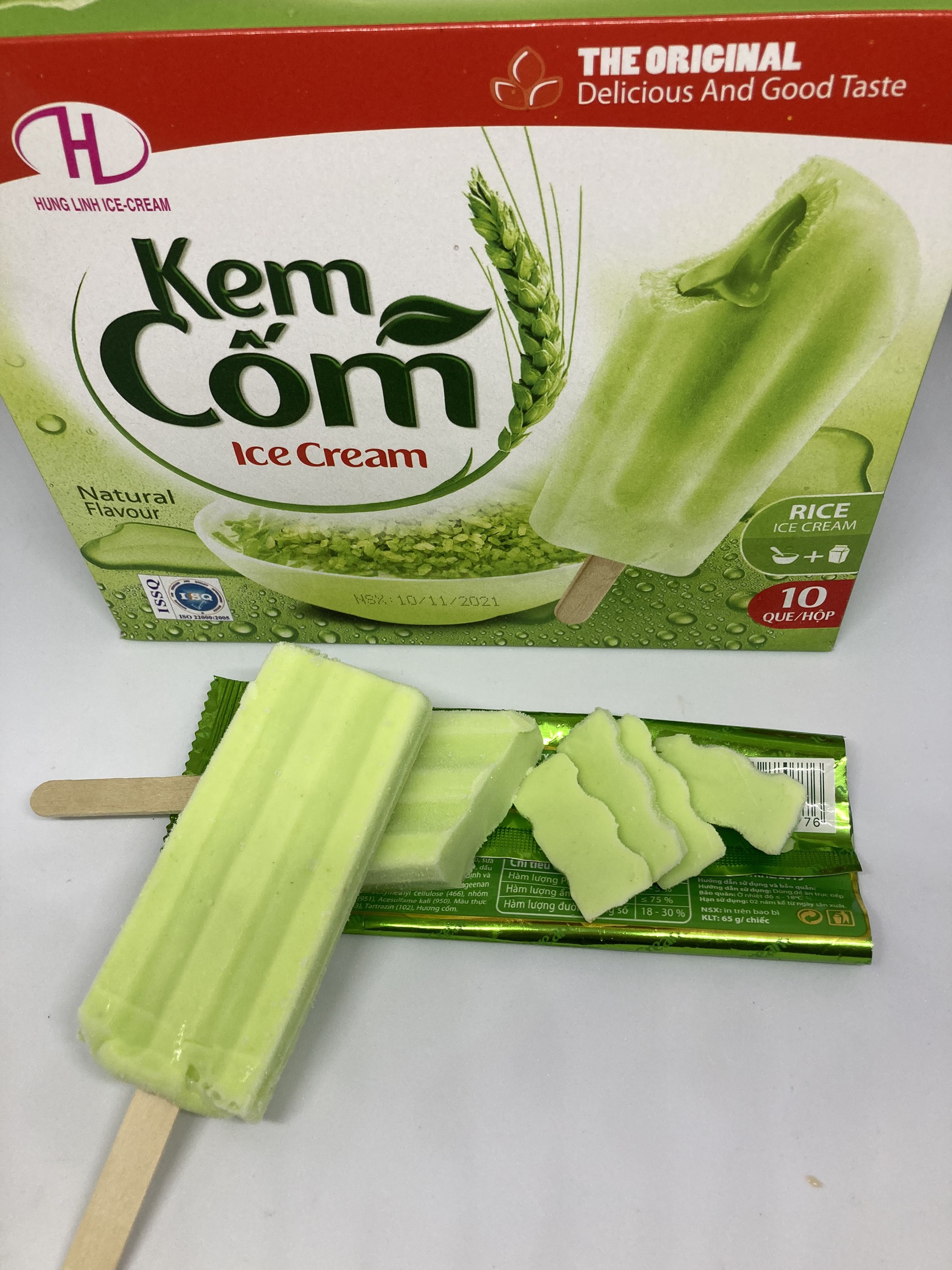 Kem Cốm Ngon - 7k/chiếc - Ship hỏa tốc nội thành Hà Nội