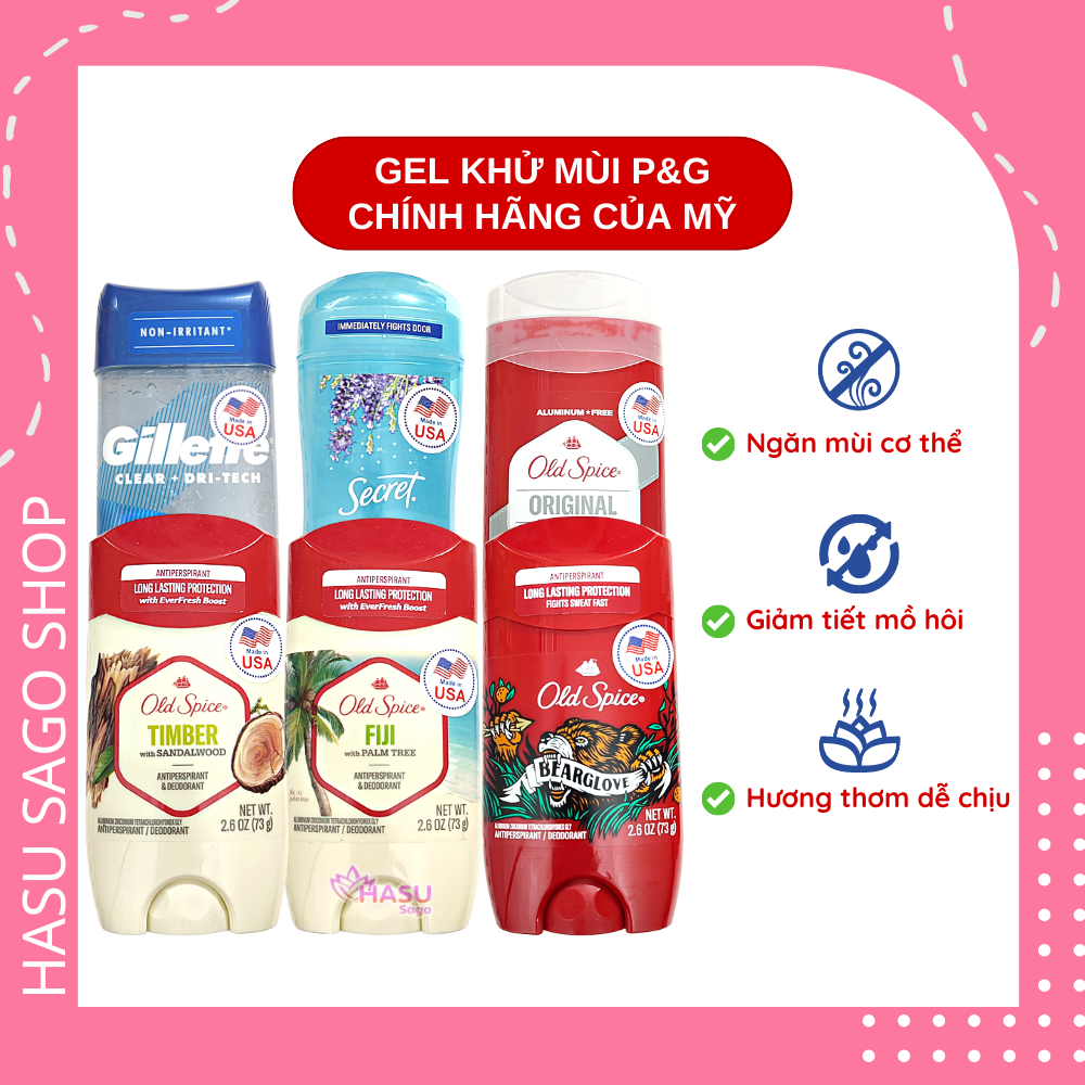 [GIẢM 5% ĐƠN 129K][Chính hãng] Lăn khử mùi Old Spice hương thơm nam tính khử mùi bền bỉ suốt 48h không gây vệt ố vàng