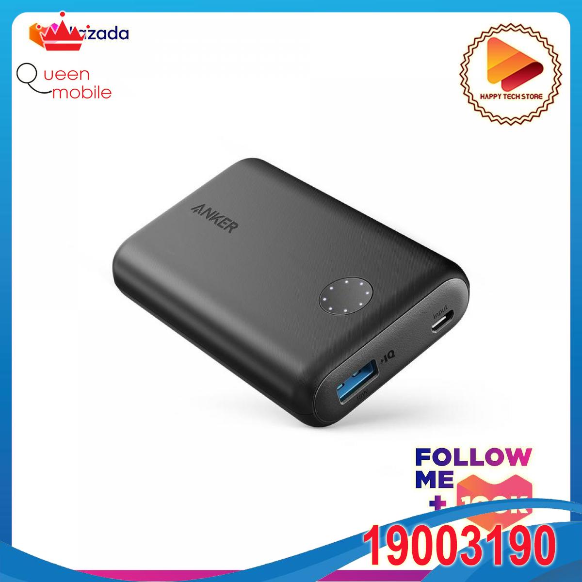 Pin dự phòng anker powercore ii 10000mah - pin siêu nén 10000mah, nâng cấp poweriq 2.0 - a1230