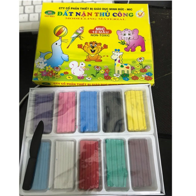 Đất Nặn 10 Màu Mic