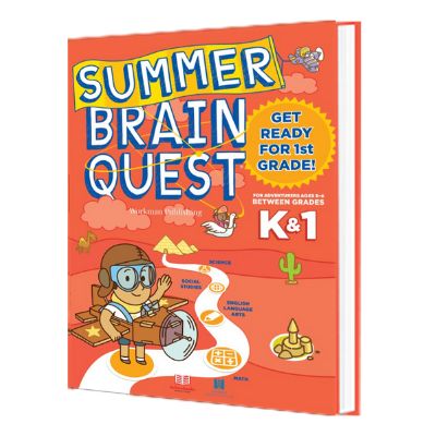 Sách Summer Brain quest K1 - phát triển tư duy - Á Châu Books