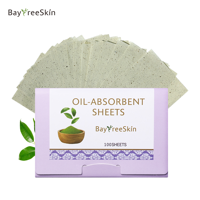 Bayfree Face Oil-absorbent Sheets Oil Control Face Cleaning Tool (100 Pcs)