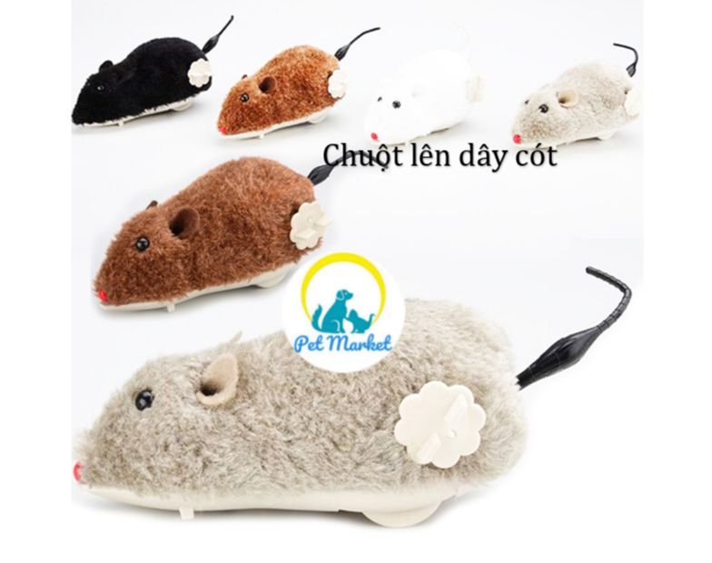 Chuột lên dây cót cho chó mèo, thú cưng