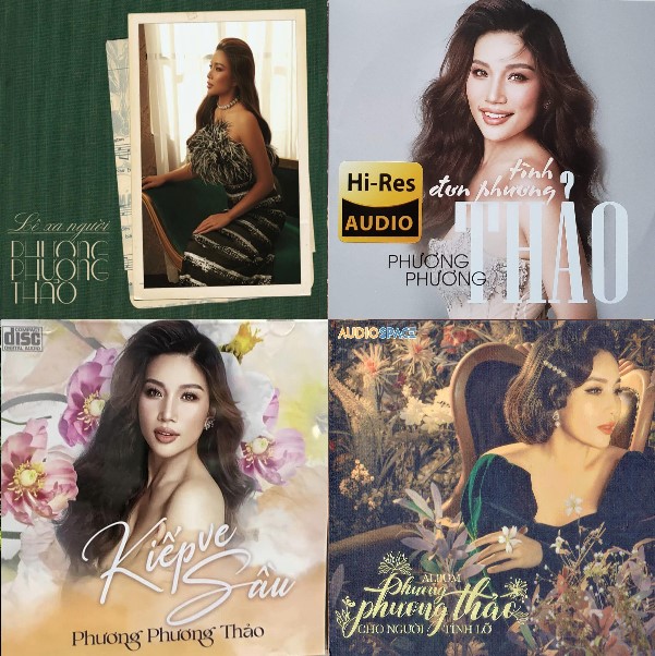Bộ 4 Đĩa CD phương phương thảo