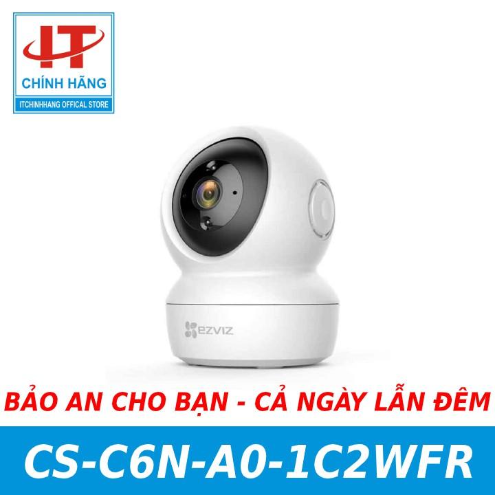 Camera C6N IP Hồng Ngoại Không Dây 2.0 Megapixel EZVIZ CS-C6N-A0-1C2WFR - Bảo Hành 2 Năm