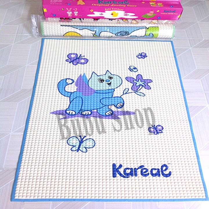 [HCM]NỆM LÓT CAO SU CHỐNG THẤM KAREL CHO BÉ NHẬP KHẨU MALAYSIA 60x90cm HÌNH SIÊU DỄ THƯƠNG SIÊU THOÁNG MÁT SIÊU TIỆN LỢI DỄ VỆ SINH