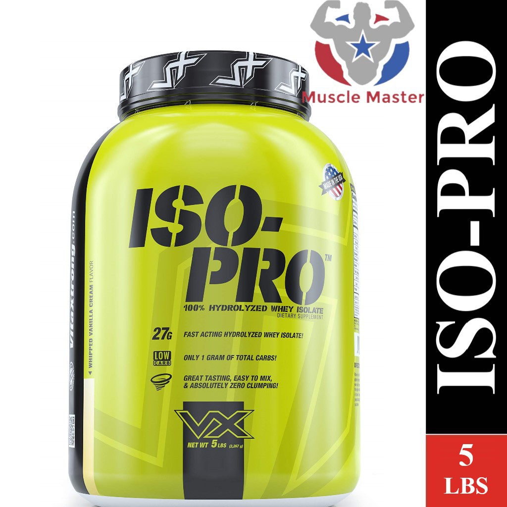 Thực phẩm bổ sung protein hydrolyzed whey isolate vitaxtrong iso pro 5lbs