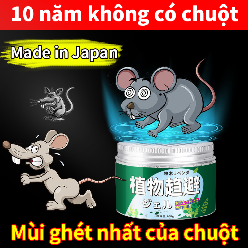 👍 NO chuột 👍 đuổi chuột đuổi chuột vĩnh viễn thuốc đuổi chuột 1 tặng 2 Mới nâng cấp 100g AnToàn Tinh chất thực vật Chất lượng Nhật Bản Cho Bà Bầu Trẻ em Dài 90 Ngày Không Có Chuột thuoc diệt chuột thuốc chuột chai xịt chuột An toàn Xua đuổi chuột đi