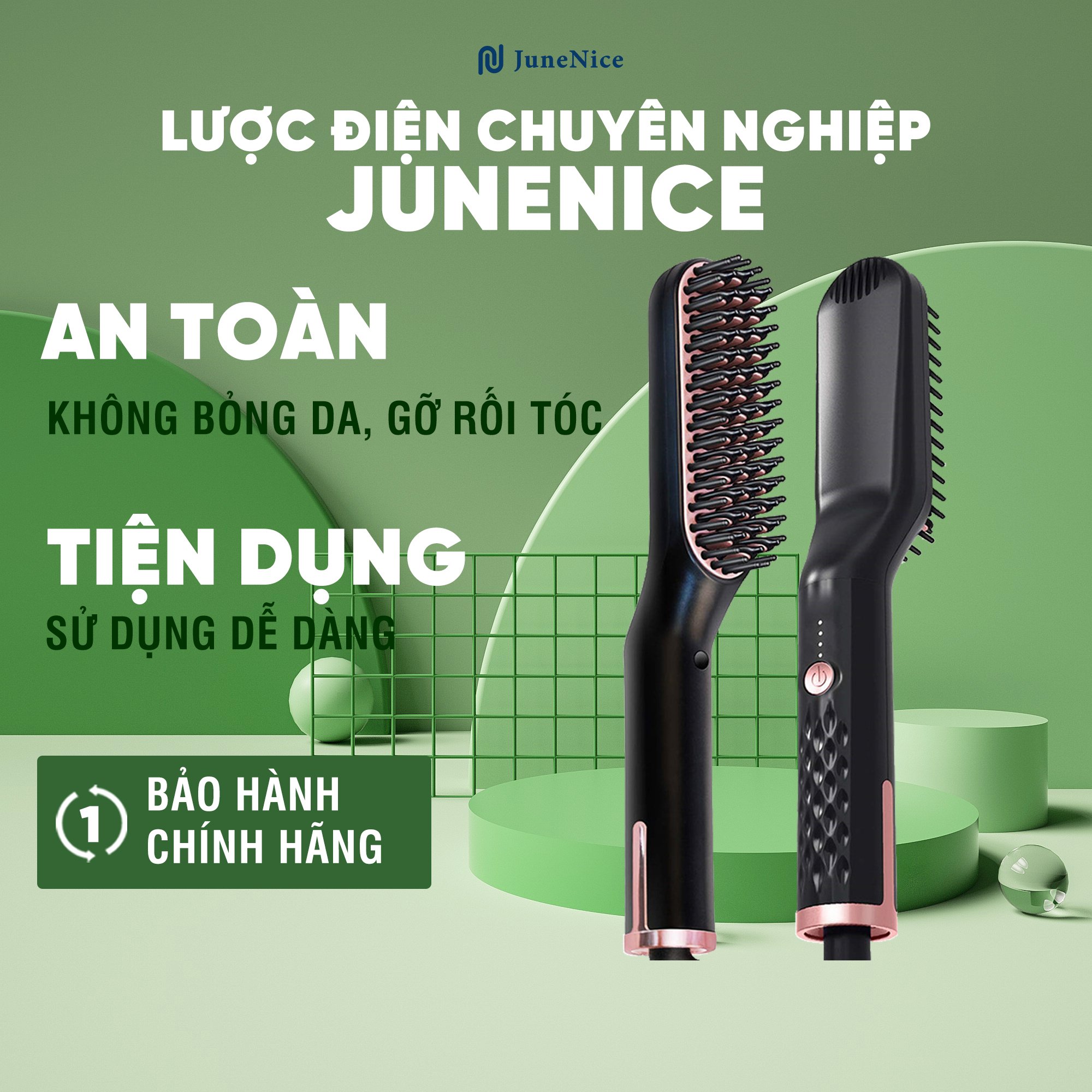 Lược điện chải tóc, tạo nếp tóc dành cho nam nữ, thiết kế mới tạo kiểu tóc đơn giản thích hợp cho mọi kiểu tóc