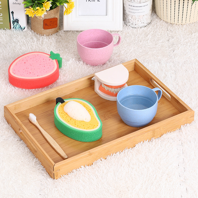 2024 Montessori Giáo Dục Sớm Mẫu Giáo Cuộc Sống Đánh Răng Đồ Dùng Dạy Học Nhận Biết Khay Răng Bàn Chải Đánh Răng Nam Nữ Mô Hình Răng Giả QQE85