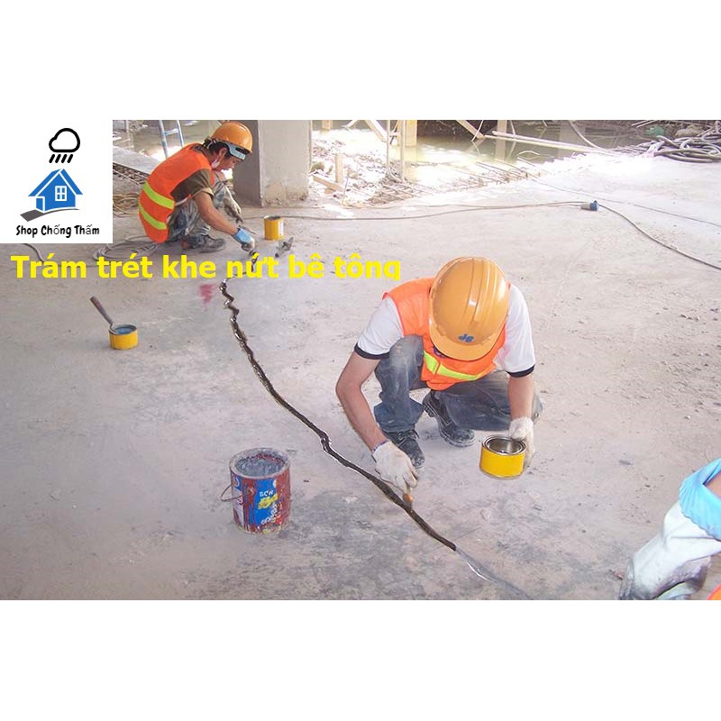 Sikadur 752 (loại 1kg) Epoxy 2 thành phần dùng để xử lý vết nứt bê tông