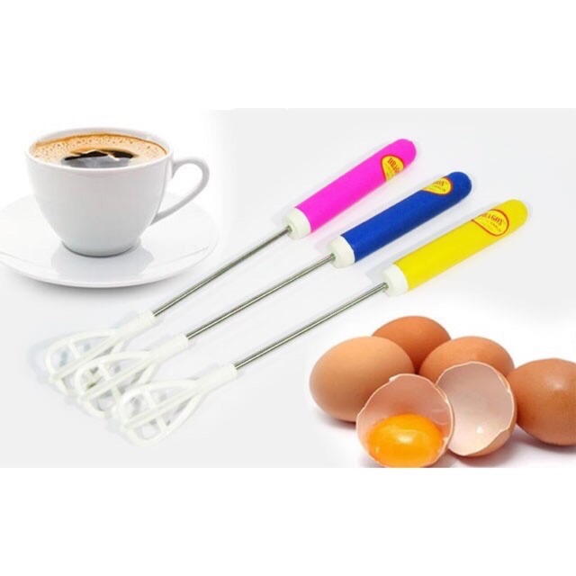 Cây đánh cafe cà phê và đánh trứng bằng tay - cán inox dài 30cm, chất lượng đảm bảo an toàn đến sức khỏe người sử dụng, cam kết hàng đúng mô tả
