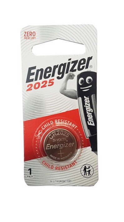 Pin cr 2025 energizer lithium 3v vỉ 1 viên