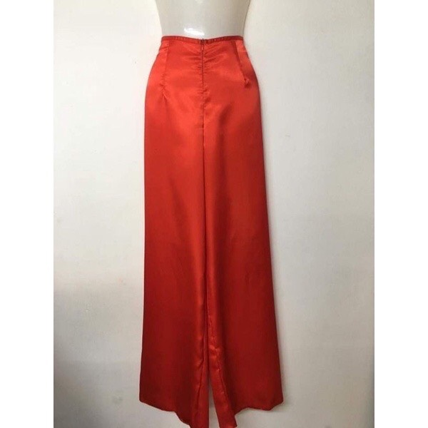 Quần áo dài chất phi bóng dày đẹp