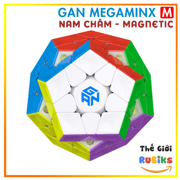 Khối Rubik GAN Megaminx M 12 Mặt Có Nam Châm đồ chơi phát triển tư duy logic Rùa Cute Siêu rẻ - Rùa Rubik