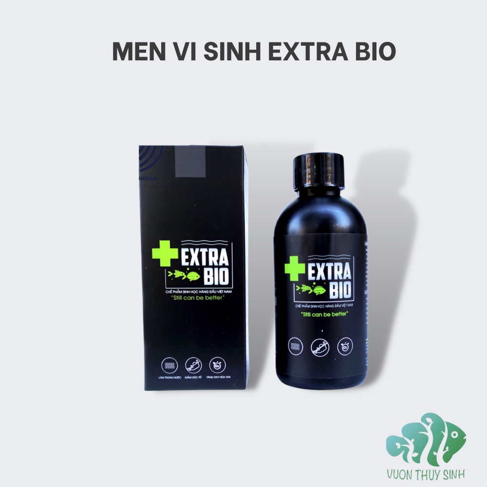 Men vi sinh EXTRA BIO cao cấp cho hồ cá cảnh thuỷ sinh