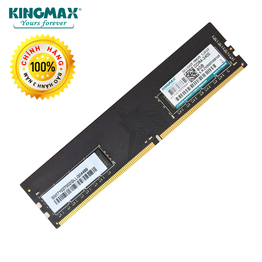 Ram máy tính kingmax 8gb - ddr4 bus2400