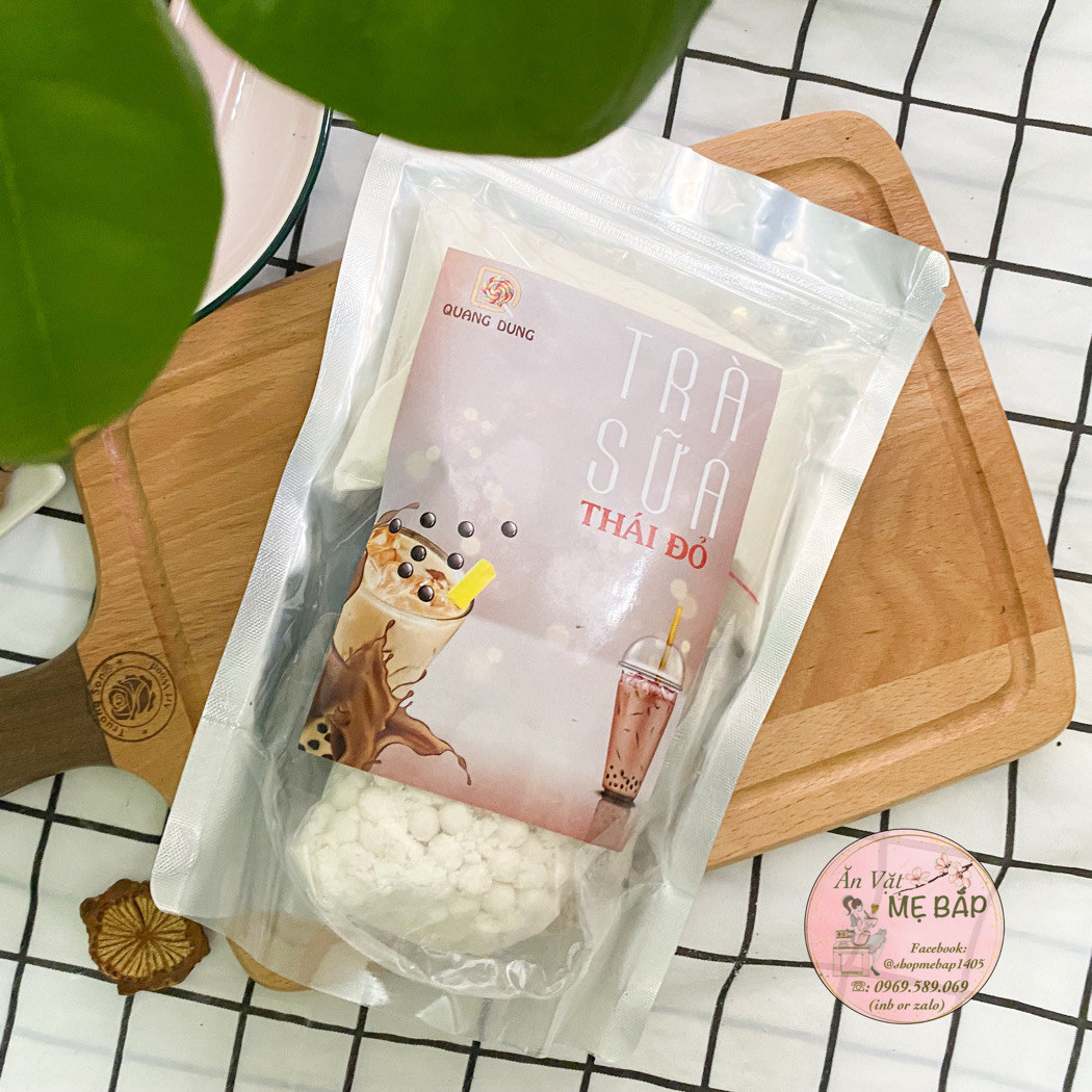 Nguyên liệu nấu trà sữa phúc long 500g - trà sữa thái đỏ, thái xanh - shop mẹ bắp