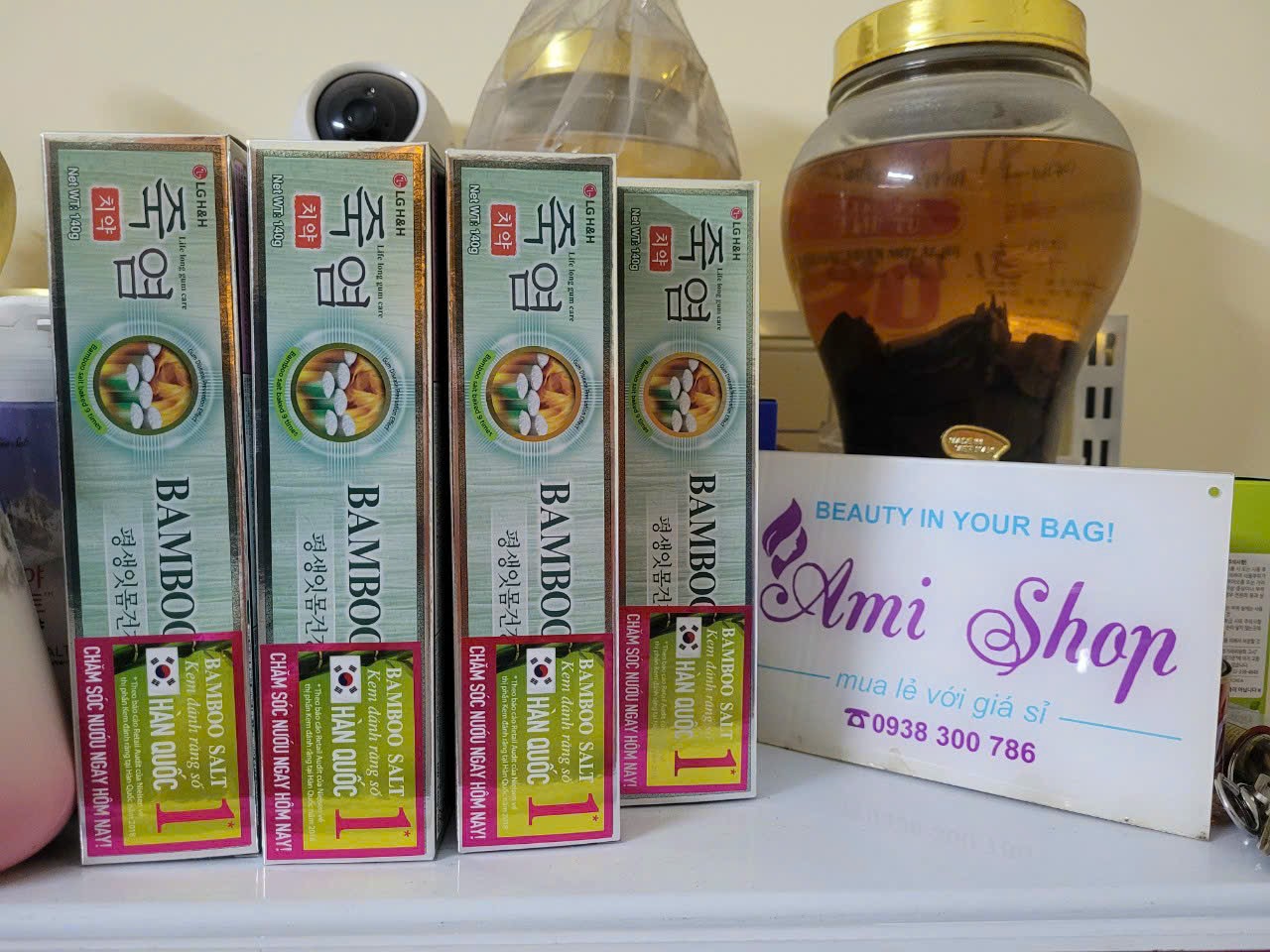 [HCM]Kem đánh răng muối tre Bamboo Salt 140g