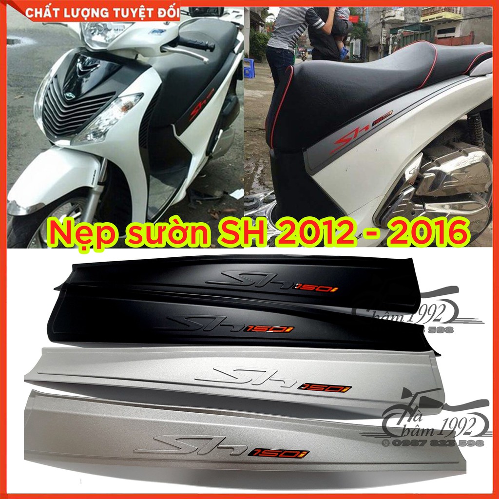 Nẹp hông sh 2012-2016 độ kiểu sh ý, nẹp sườn sh 2012, 2013, 2014, 2015, 2016