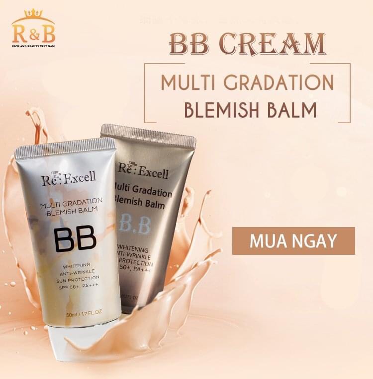 Kem nền bb cream rb