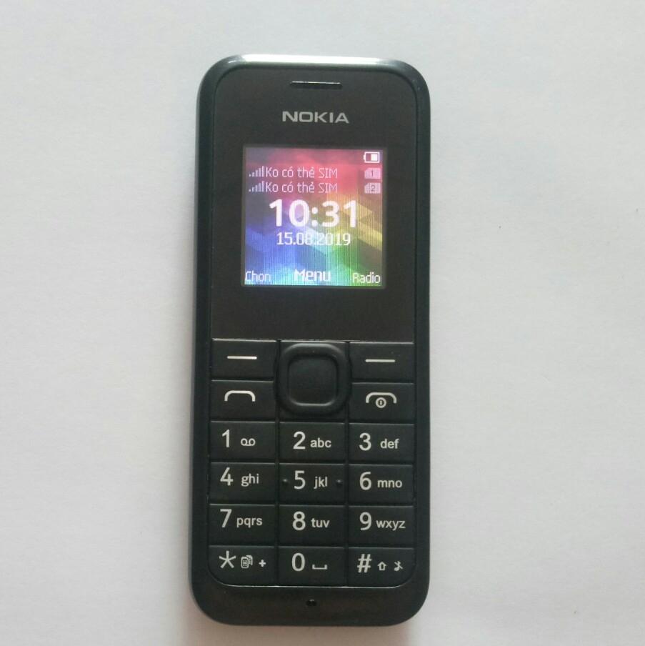 Điện thoại giá rẻ nokia 105 - 2 sim 2 sóng - pin cực khỏe - bảo hành 6 tháng