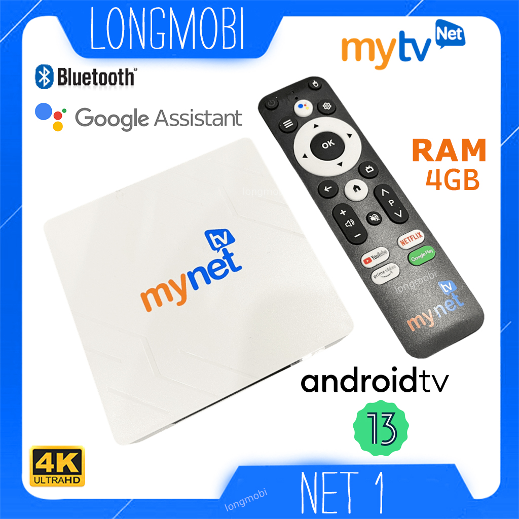 Mytv Net 2024 - Đầu tivi box Android 13, Điều khiển giọng nói
