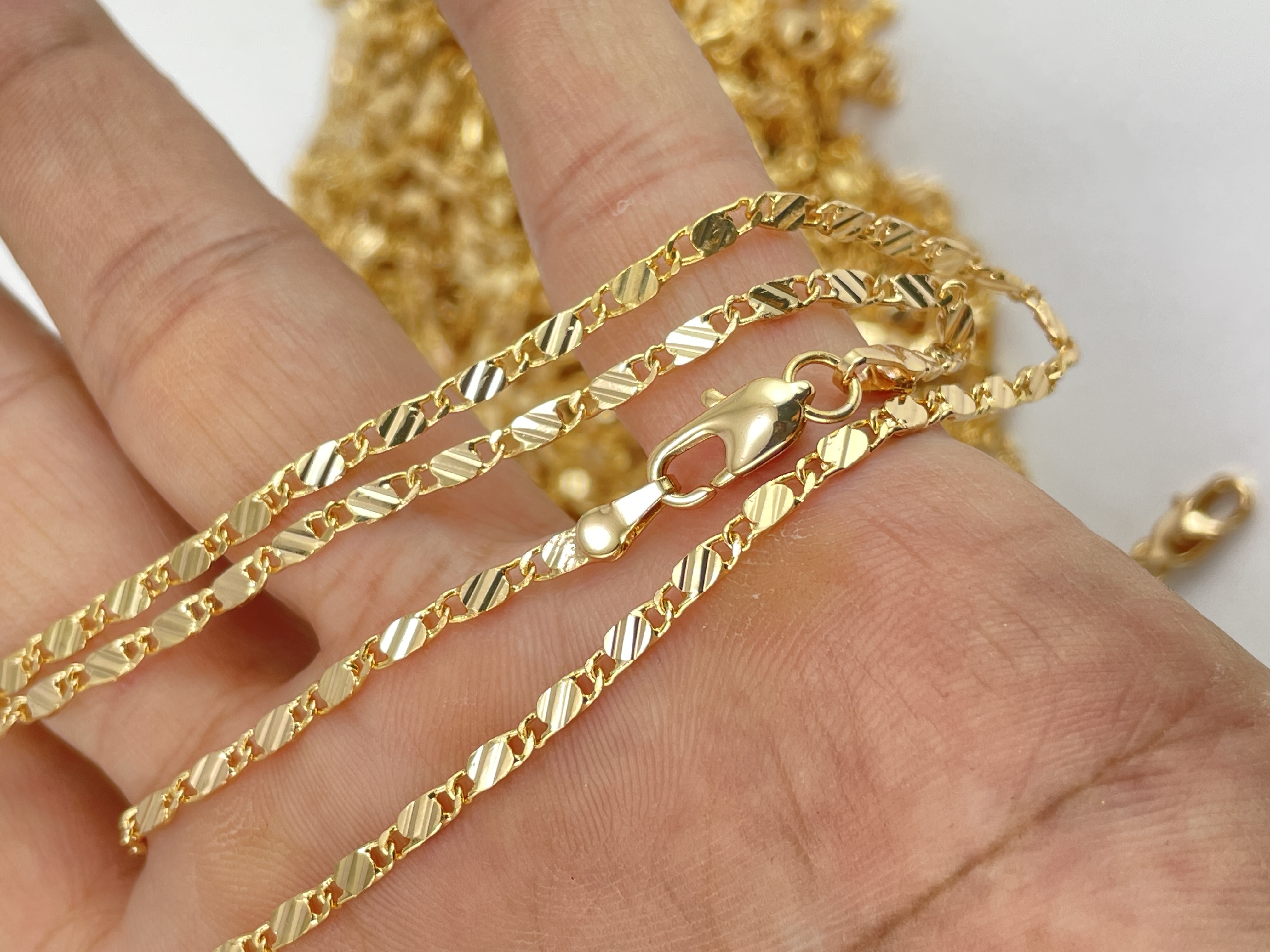 [HCM]DÂY CHUYỀN NAM NỮ MẠ VÀNG 18K CAO CẤP - DC078L6